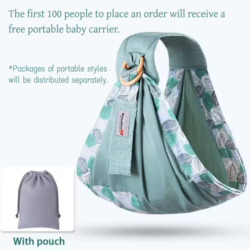 Baby Carrier Newborn to Toddler - Baby Carrier with Hip Seat, 6 in 1 Lightweight and Detachable Infant Carrier for Babies from 0-36 Months, Ideal for Hands-Free Parenting