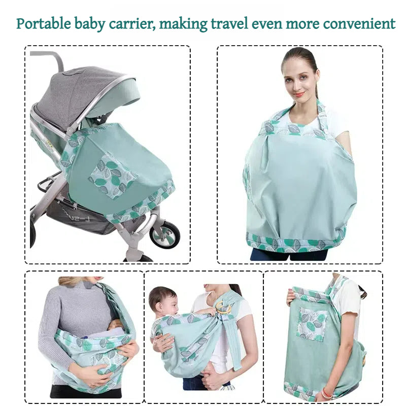 Baby Carrier Newborn to Toddler - Baby Carrier with Hip Seat, 6 in 1 Lightweight and Detachable Infant Carrier for Babies from 0-36 Months, Ideal for Hands-Free Parenting